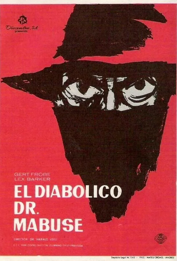 Возвращение доктора Мабузе 1961 смотреть фильм онлайн